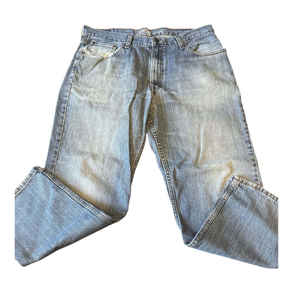 Levi Strauss Co Men Signature Relaxes Denim Jeans Size 36/30